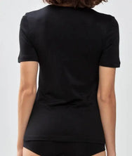 Nina von C Nina von C dames T-shirt biologisch katoen zwart