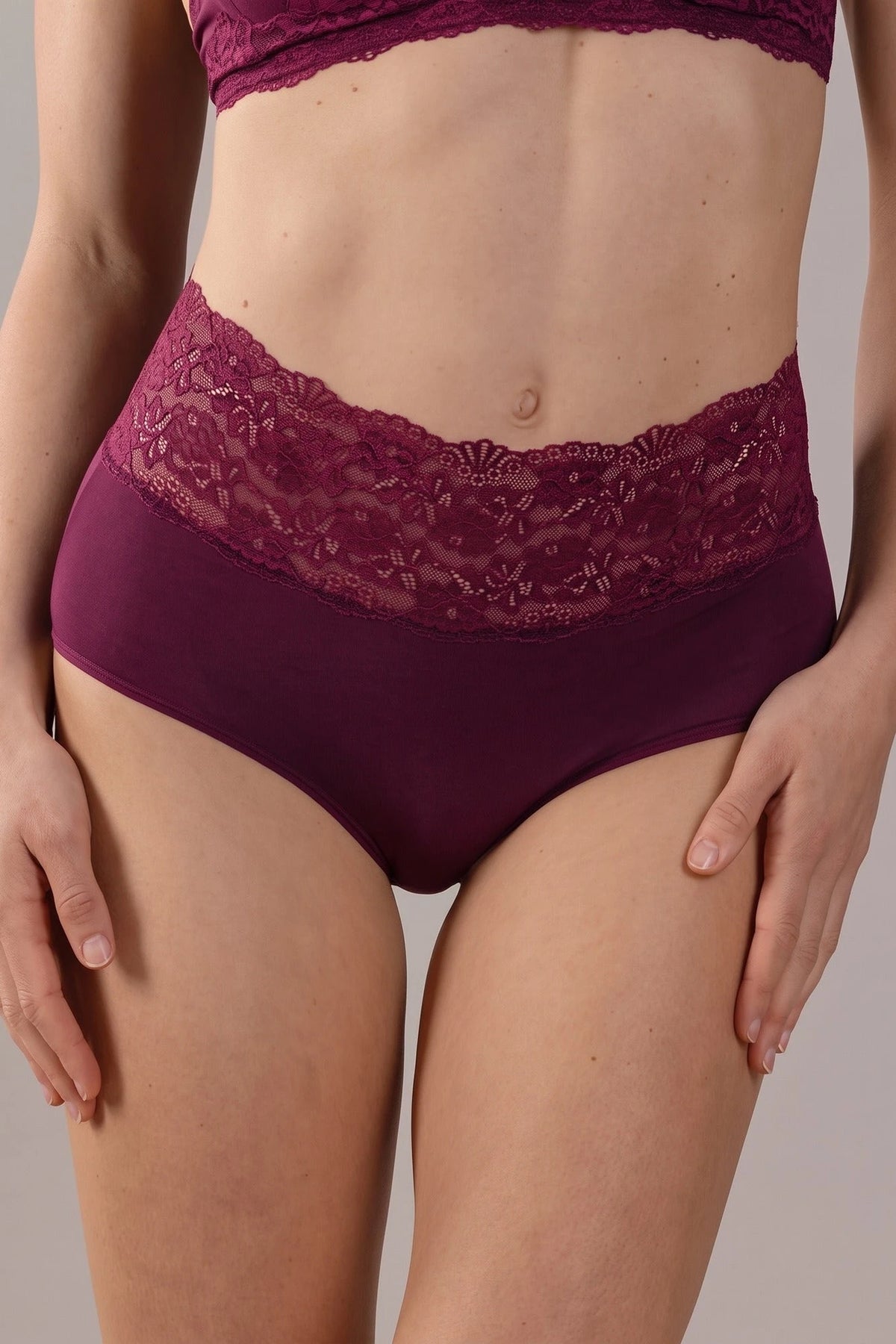 Nina von C Nina von C dames taille slip Modal kant