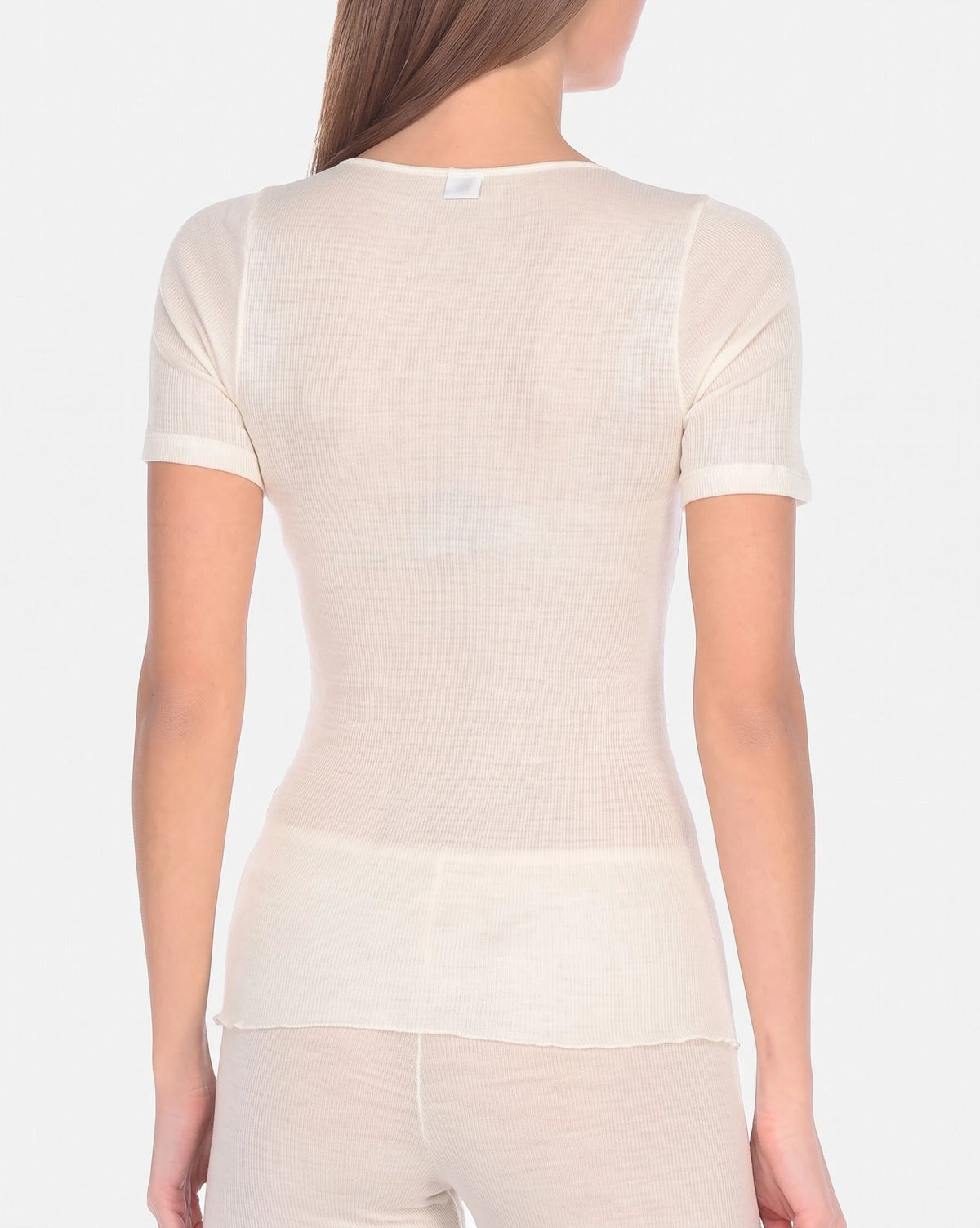 Nina von C Nina von C dames wollen T-shirt met kant
