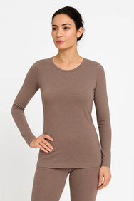 Nina von C Nina von C Kasjmier dames ondershirt - Lange mouw