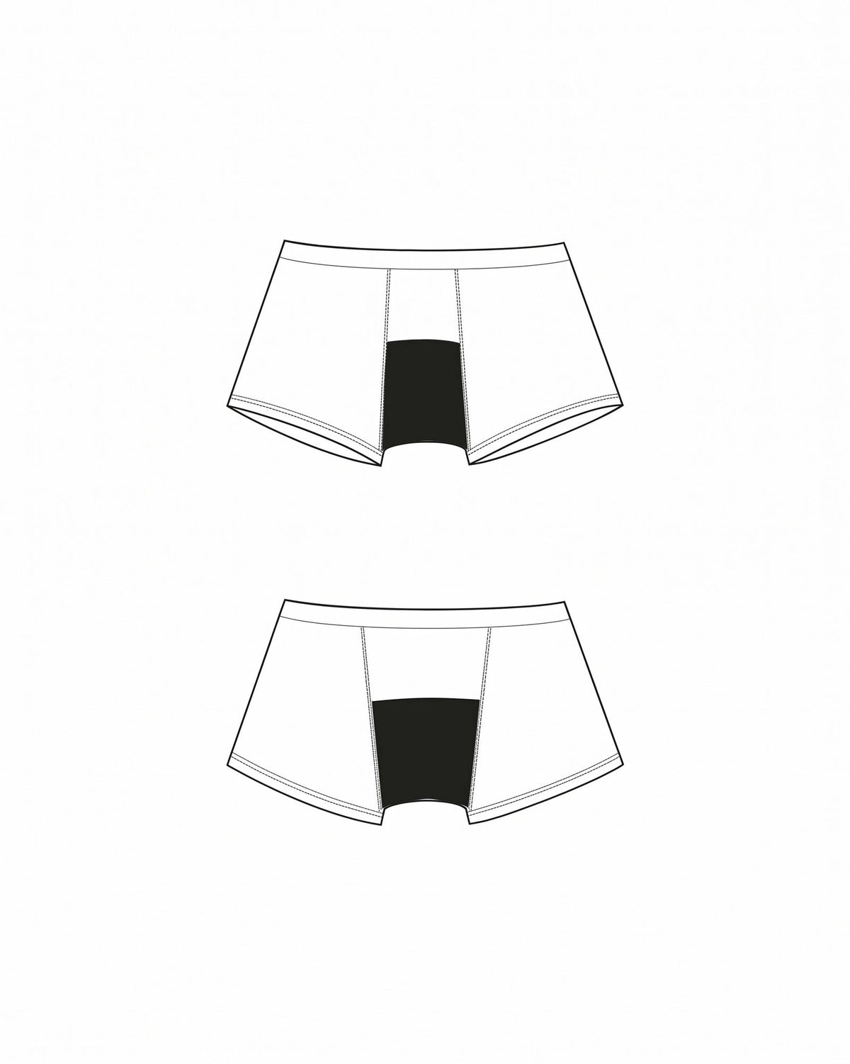 NOMI Moodies Menstruatie dames boxershort - Boyshort Super