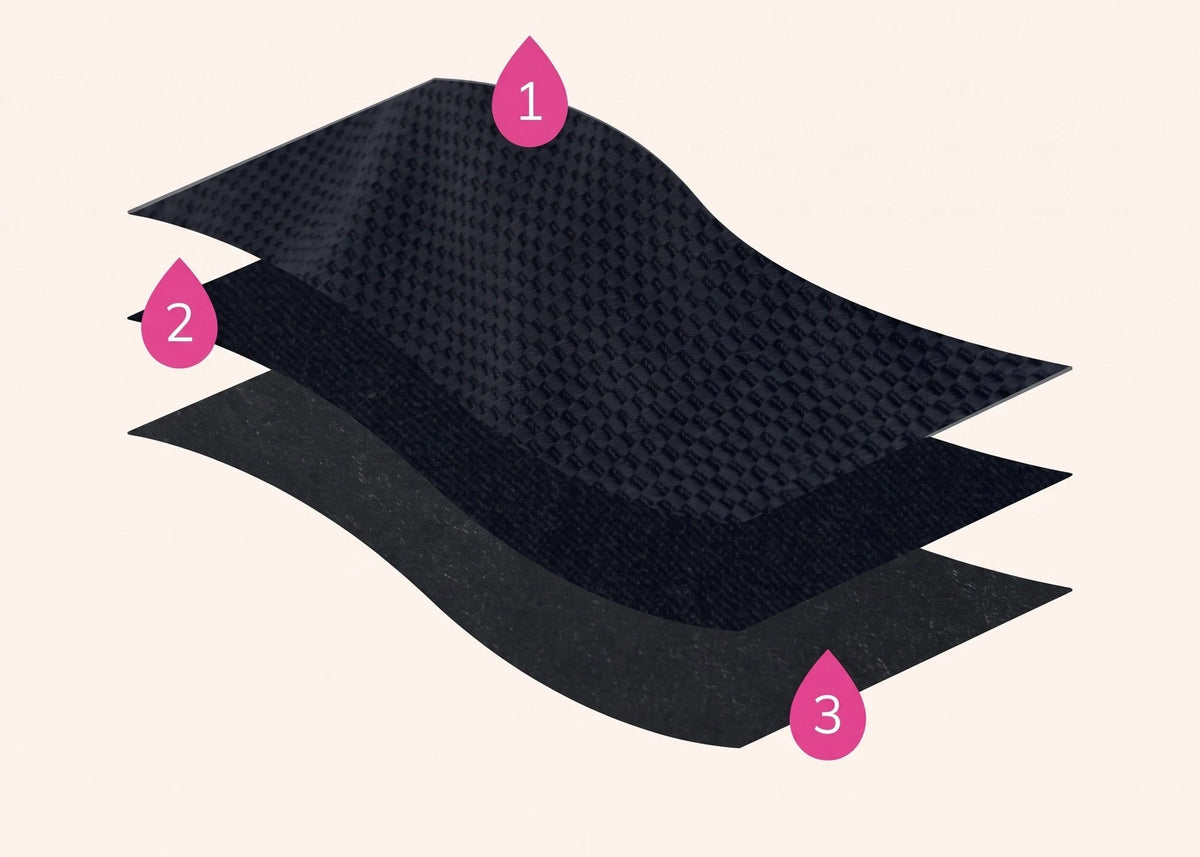 NOMI Moodies Menstruatie dames kanten hipster - Hipster lace