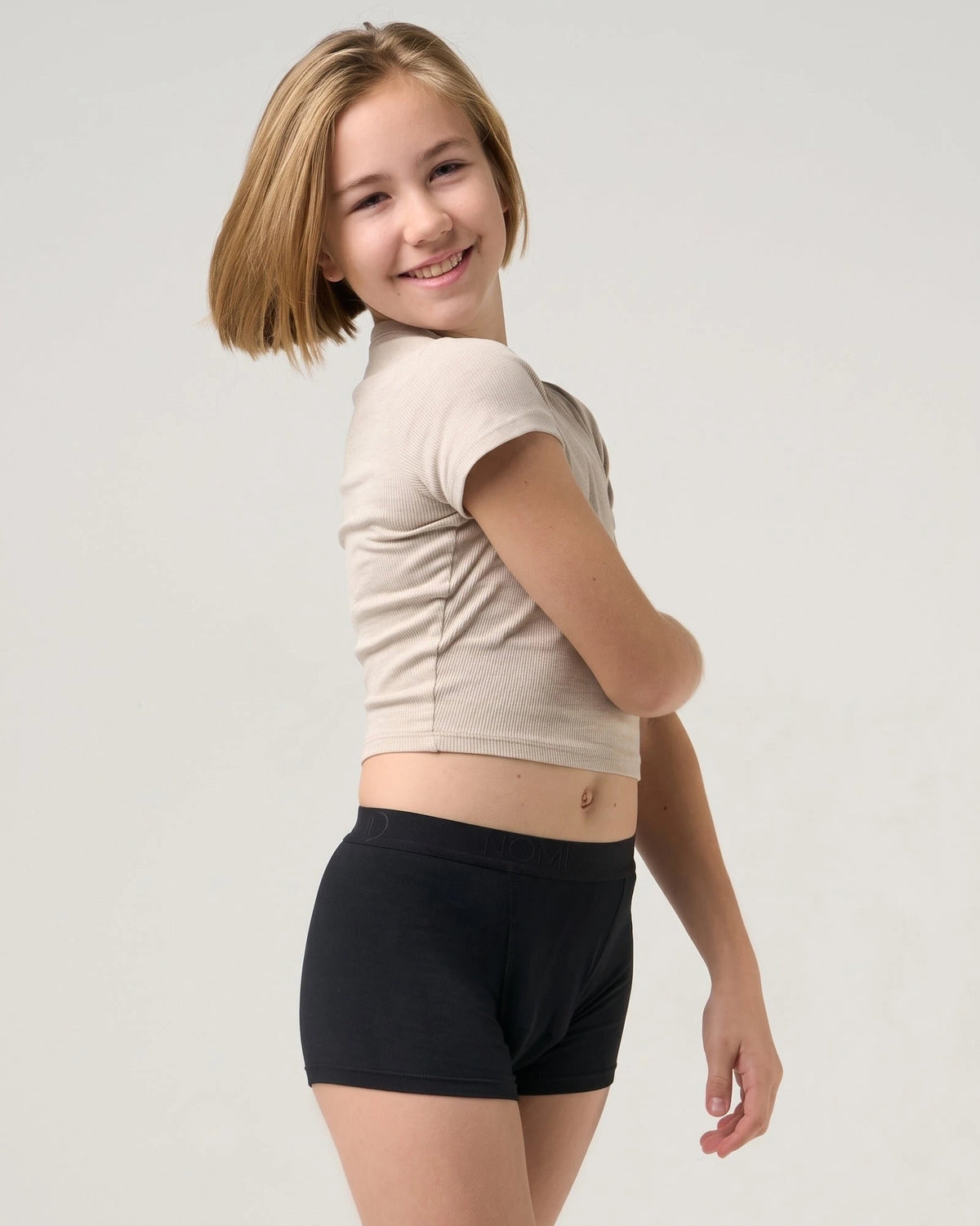 NOMI Moodies Menstruatie Tiener meisjes boxershort - Boyshort medium