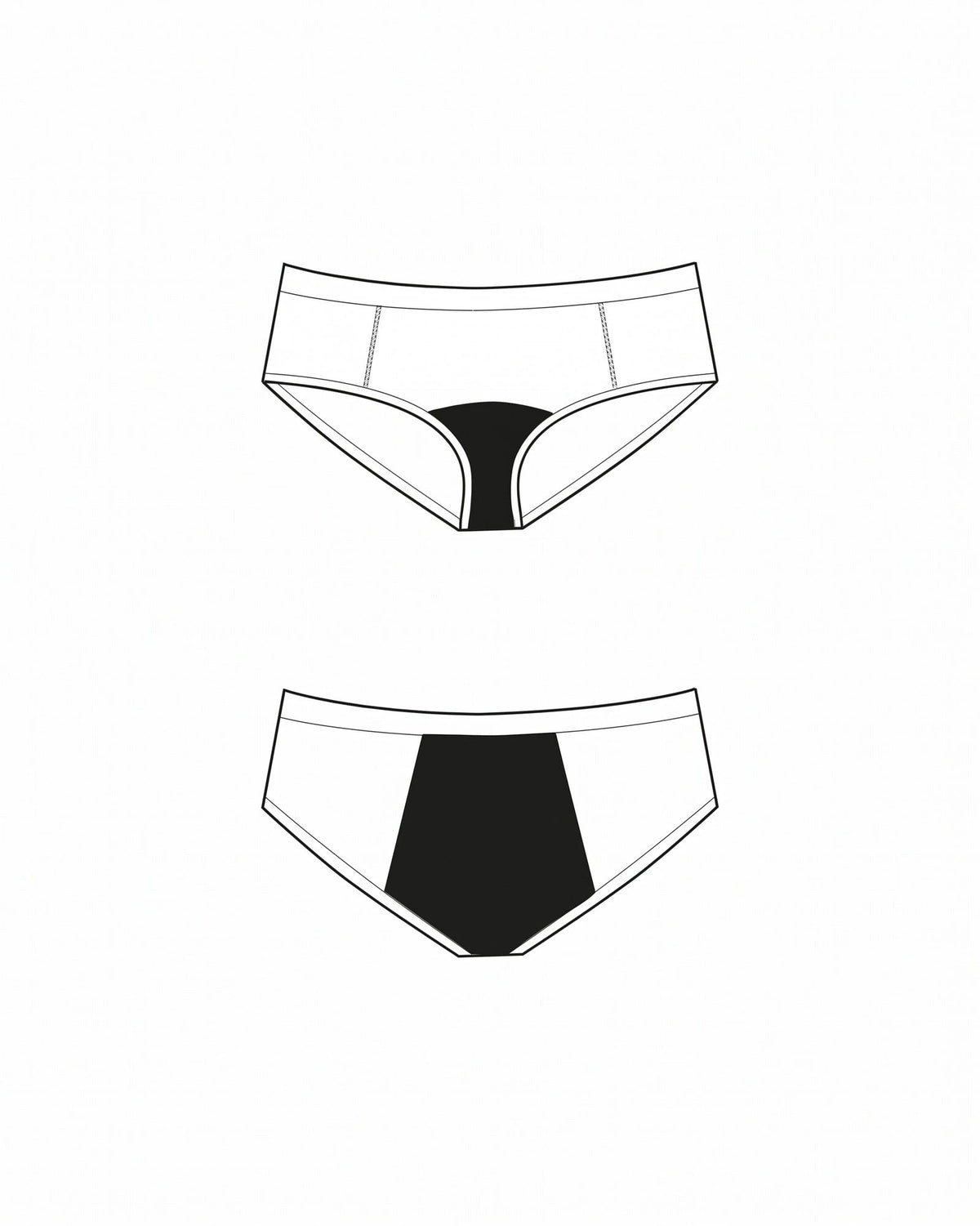 NOMI Moodies Menstruatie Tiener meisjes hipster - Hipster heavy