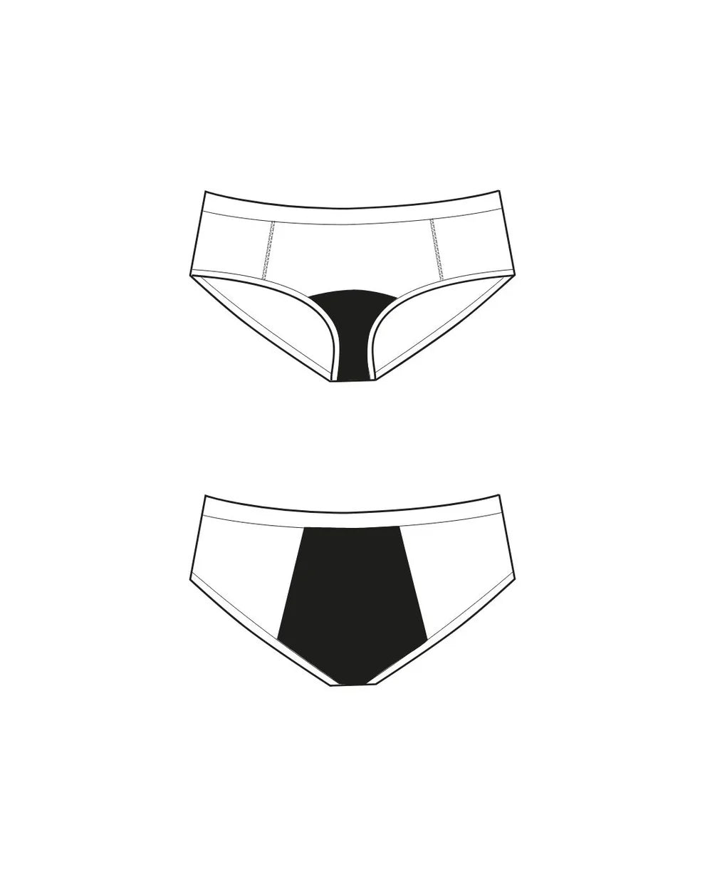 NOMI Moodies Menstruatie Tiener meisjes hipster - Hipster heavy