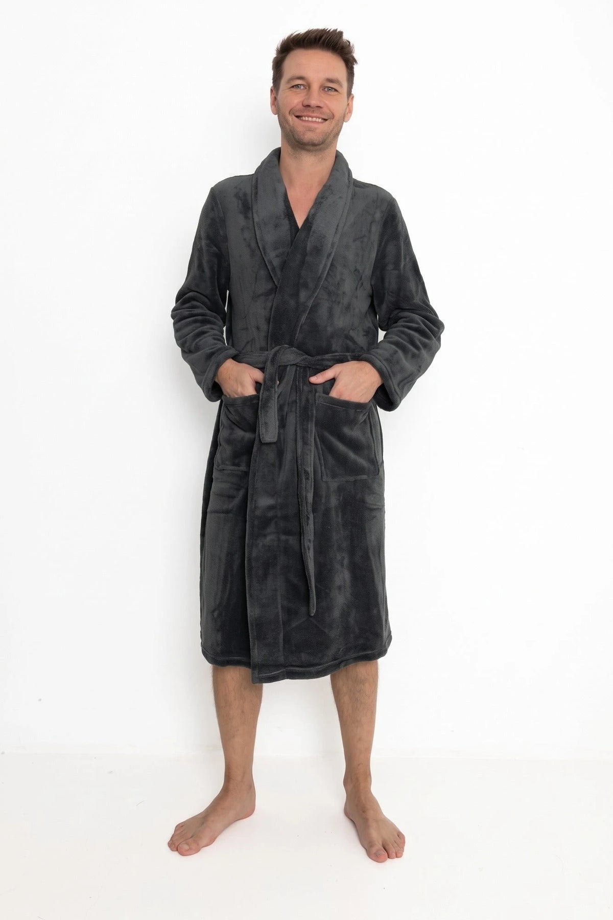 Outfitter heren Fleece Badjas - Winter