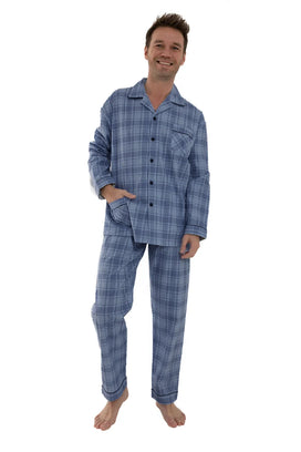 Outfitter flanellen heren pyjama - Ruit