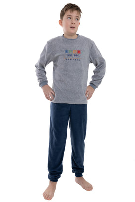 Outfitter polar fleece jongens pyjama - Control