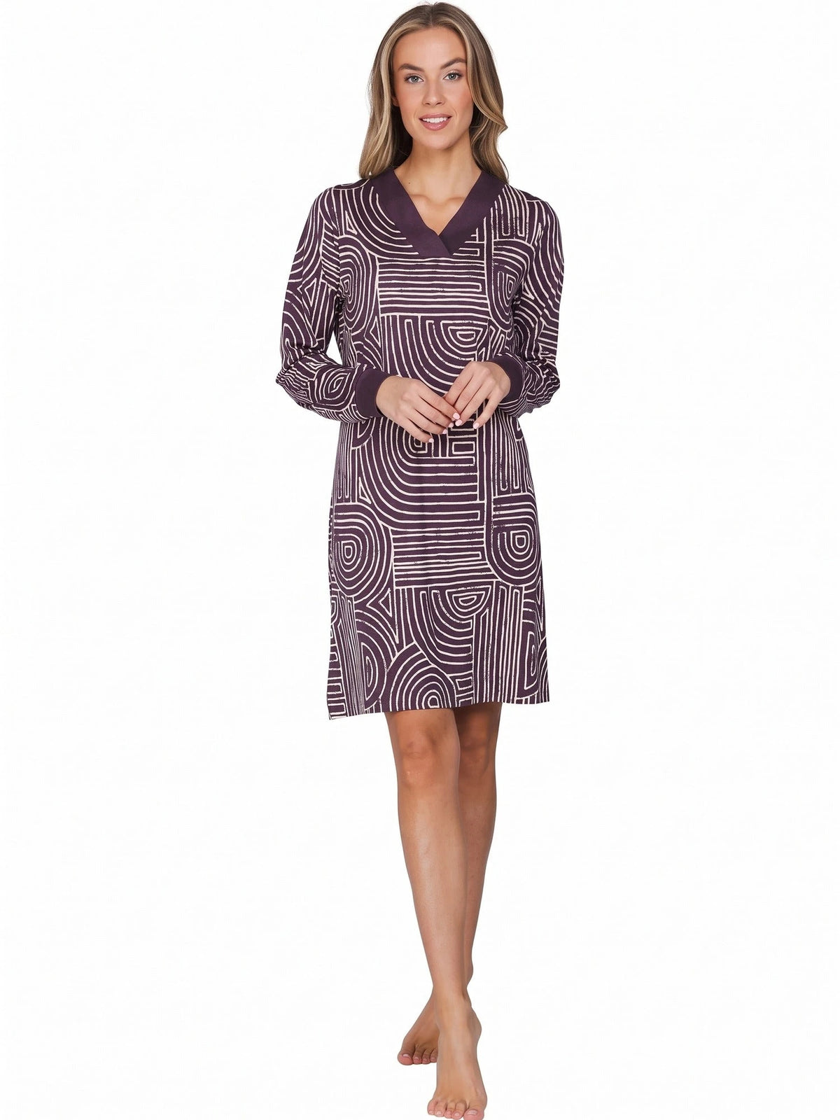 Pastunette Premium modal dames nachthemd - Purple