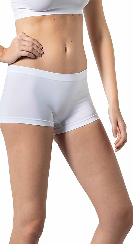 Perini Perini dames boxer elastische katoen - Naadloos