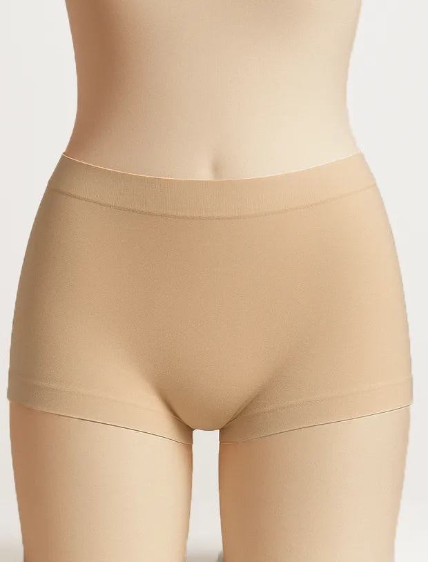 Perini Perini dames boxer high waist elastische katoen - Naadloos - High waist