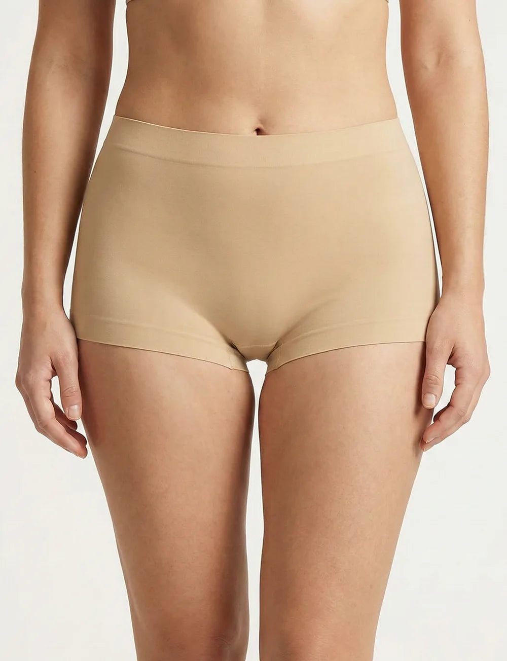 Perini Perini dames boxer high waist elastische katoen - Naadloos - High waist