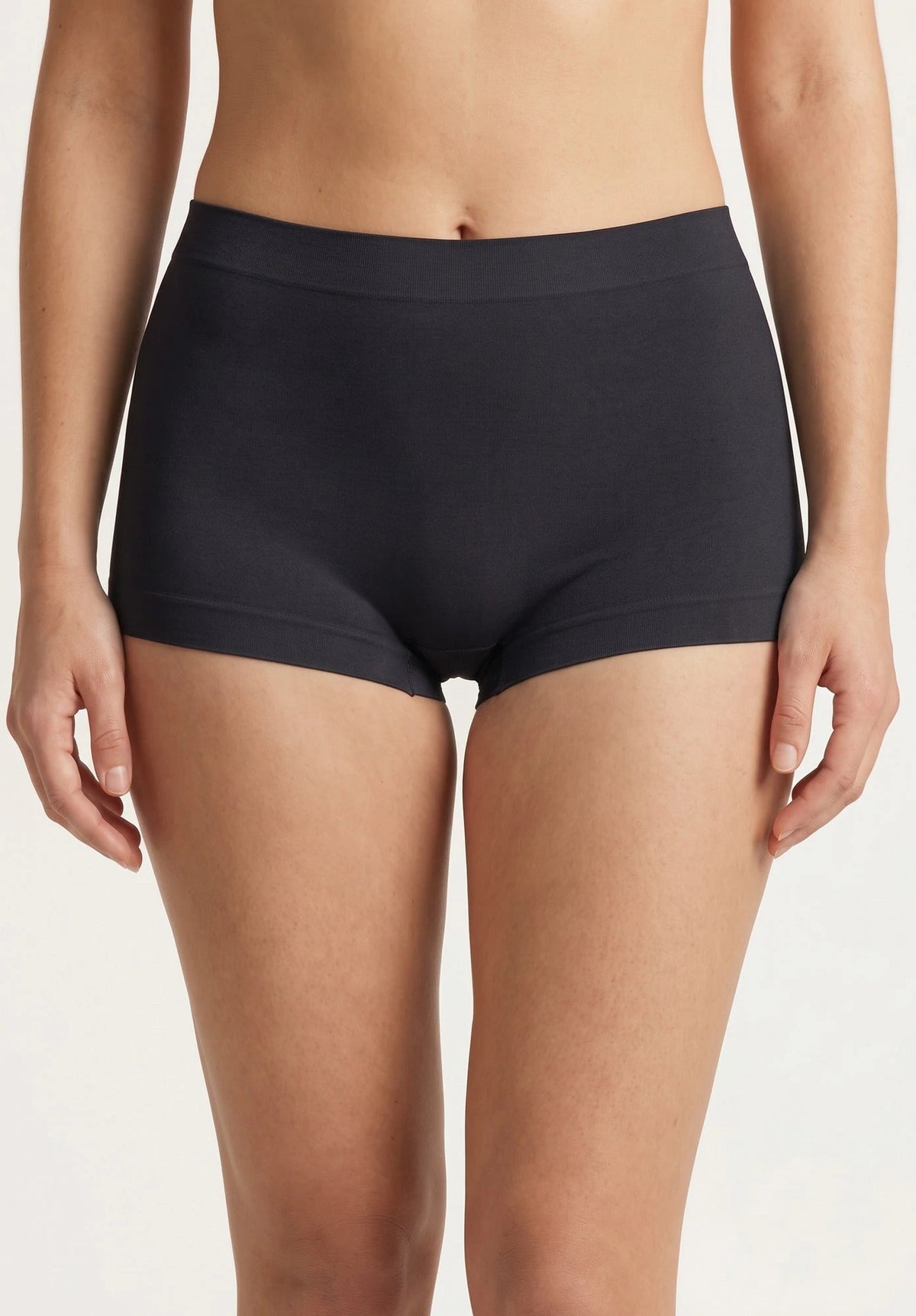 Perini Perini dames boxer high waist elastische katoen - Naadloos - High waist