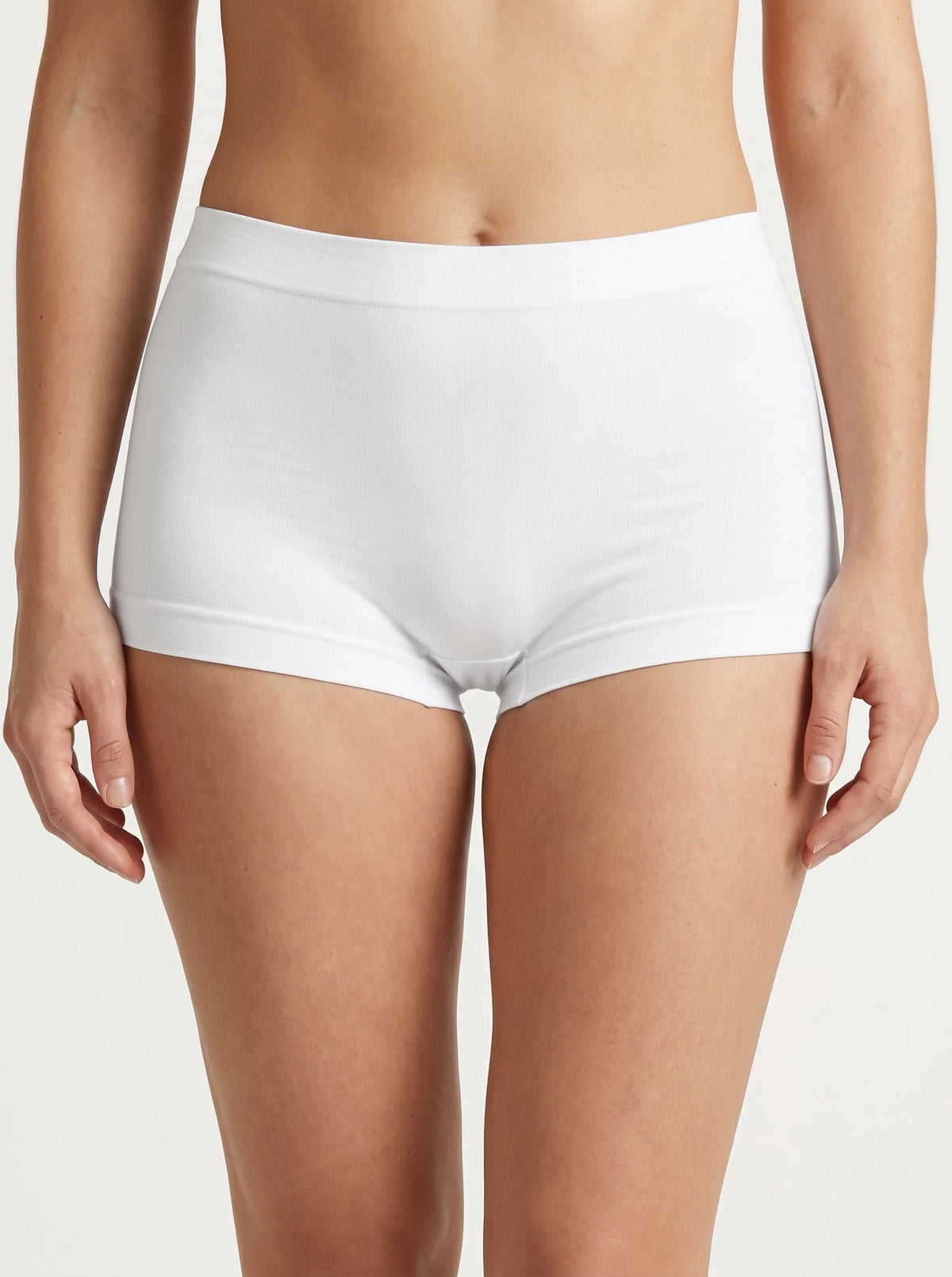 Perini Perini dames boxer high waist elastische katoen - Naadloos - High waist