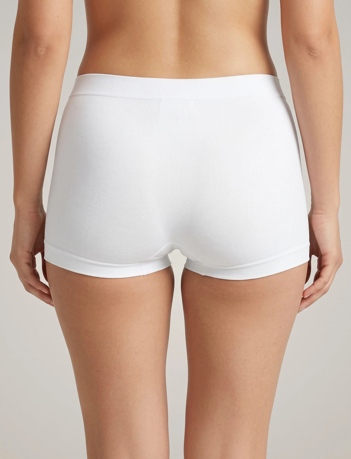 Perini Perini dames boxer high waist elastische katoen - Naadloos - High waist