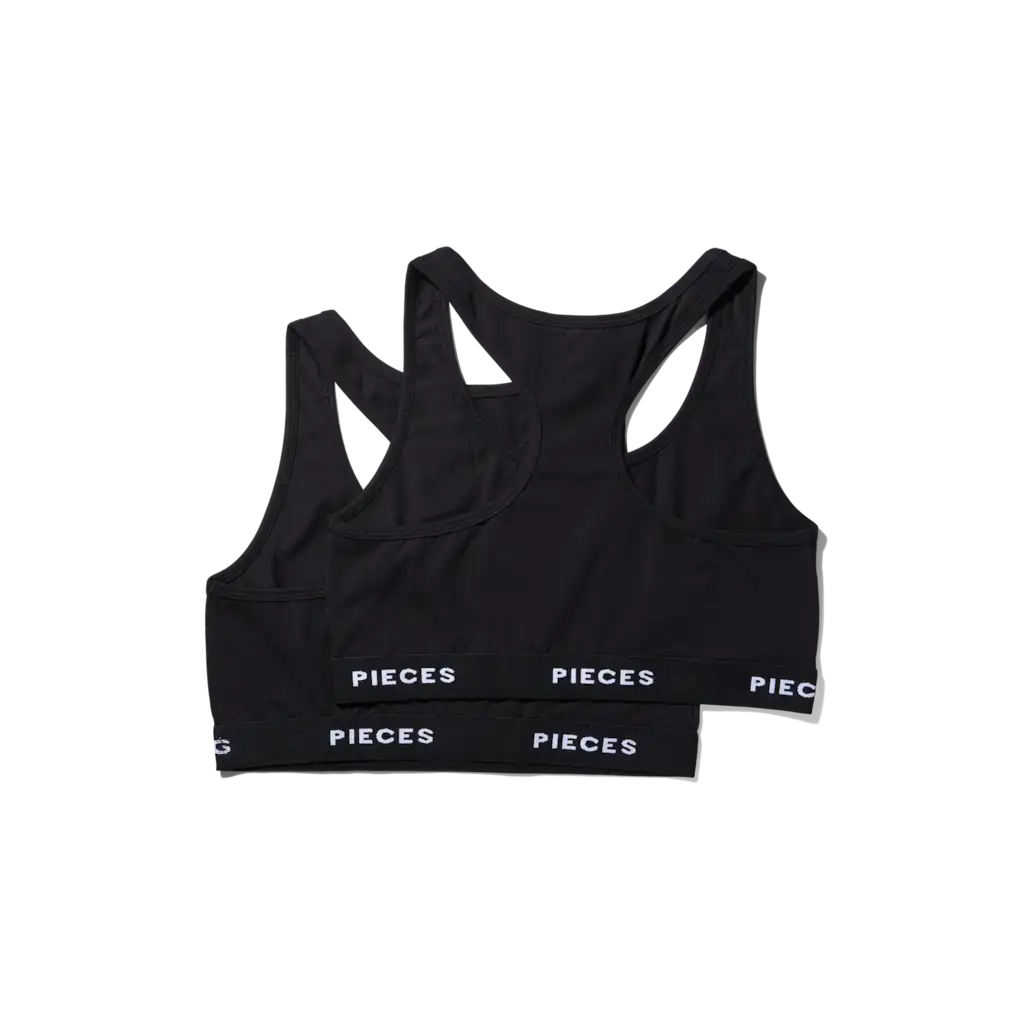 Pieces Pieces 2-Pack Bustier dames Top - Zonder vulling