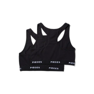 Pieces Pieces 2-Pack Bustier dames Top - Zonder vulling