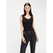 Pieces Pieces 2-Pack dames hemd kant - Lace Top - Barbera