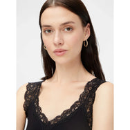 Pieces Pieces 2-Pack dames hemd kant - Lace Top - Barbera