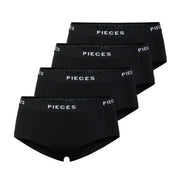 Pieces Pieces 4-Pack Dames shorts - Solid
