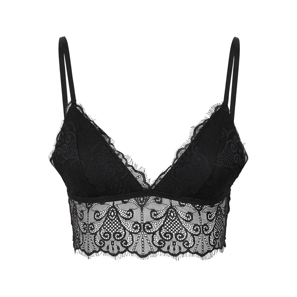 Pieces Pieces Bralette kant - Kanten bra Top