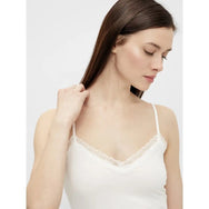 Pieces Pieces dames hemd kant - Lace singlet kate