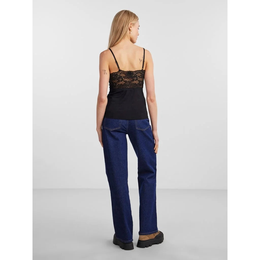 Pieces Pieces dames hemd kant - Lace top Nichelle