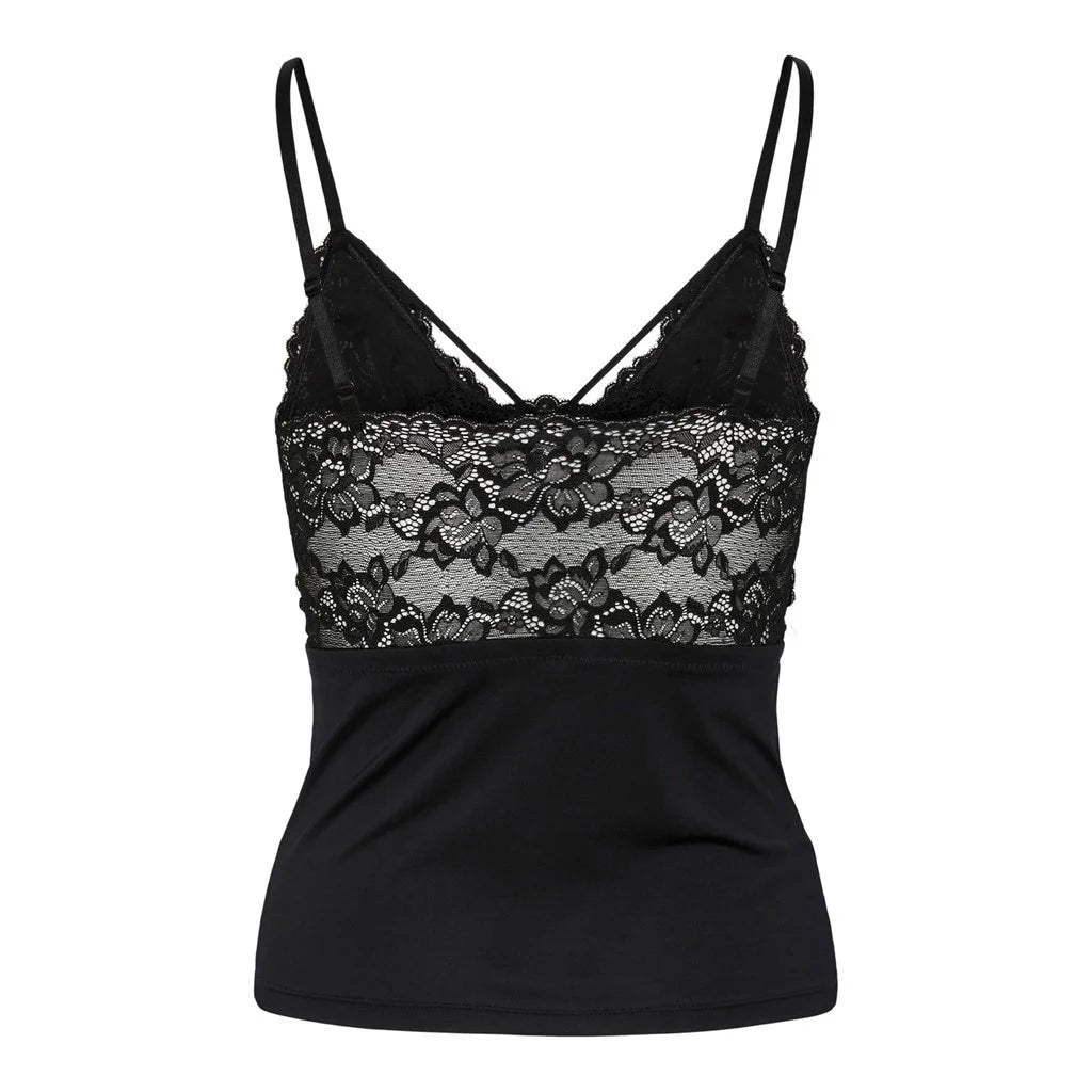 Pieces Pieces dames hemd kant - Lace top Nichelle