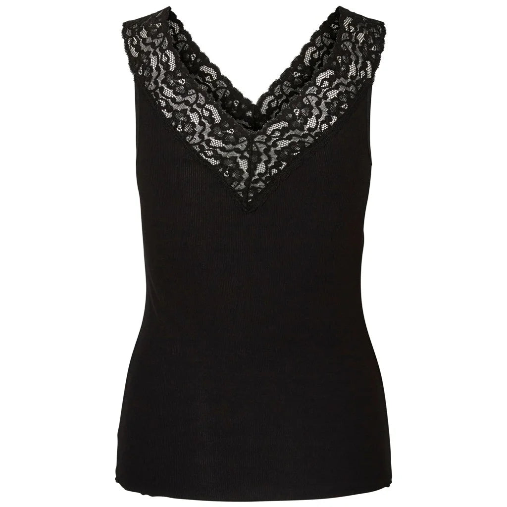 Pieces Pieces dames hemd kant - Lace top Siri