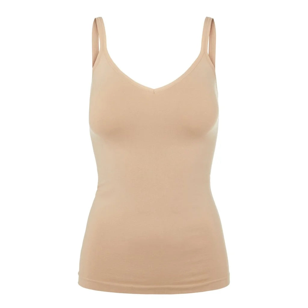 Pieces Pieces dames hemd - spaghetti bandjes - Plain Top