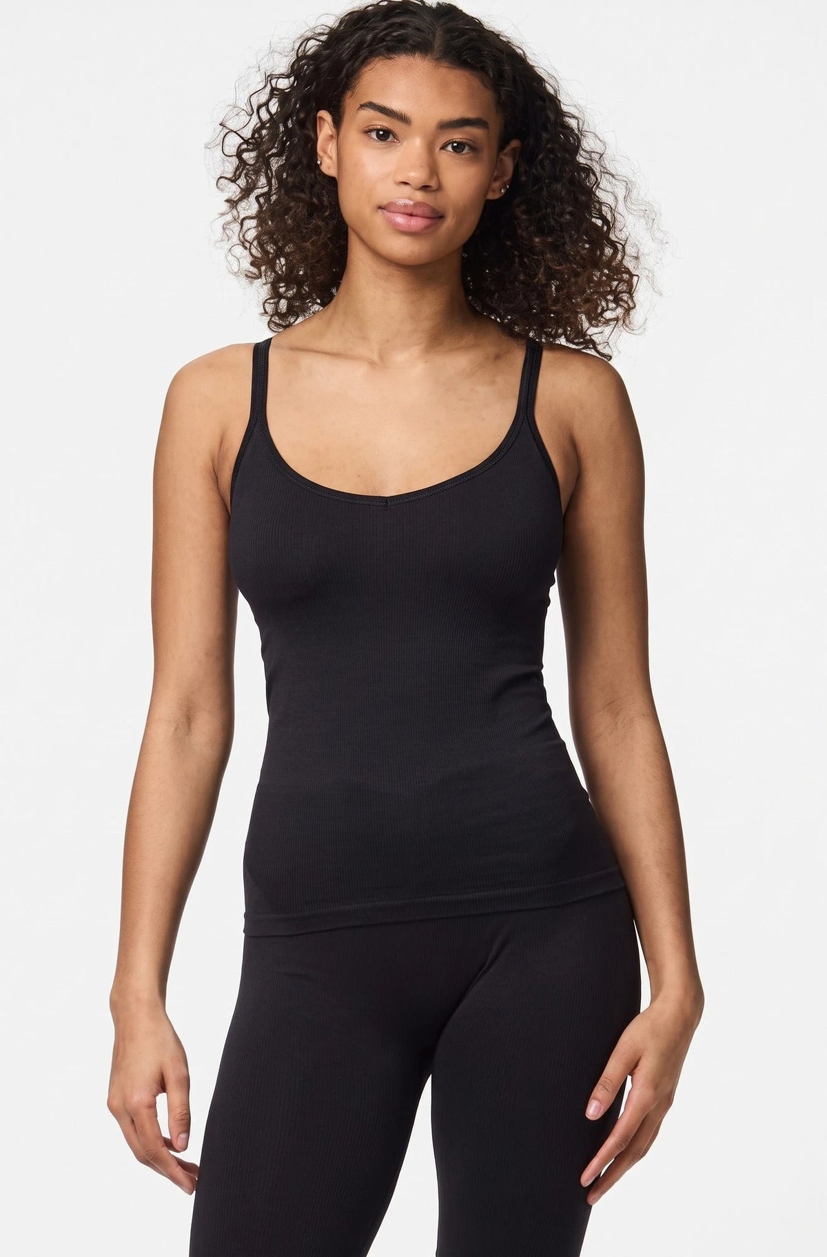 Pieces Pieces dames hemd - spaghetti bandjes - Plain Top