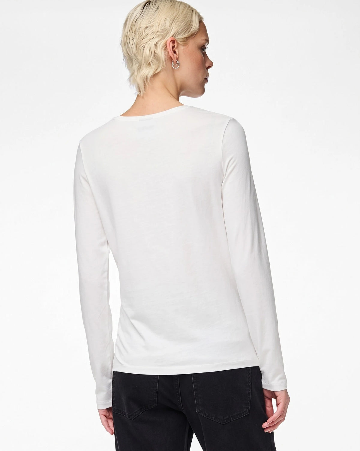 Pieces Pieces dames ondershirt lange mouw - Long Tee