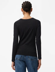 Pieces Pieces dames ondershirt lange mouw - Long Tee