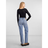 Pieces Pieces dames shirt Kant lange mouw - Barbera