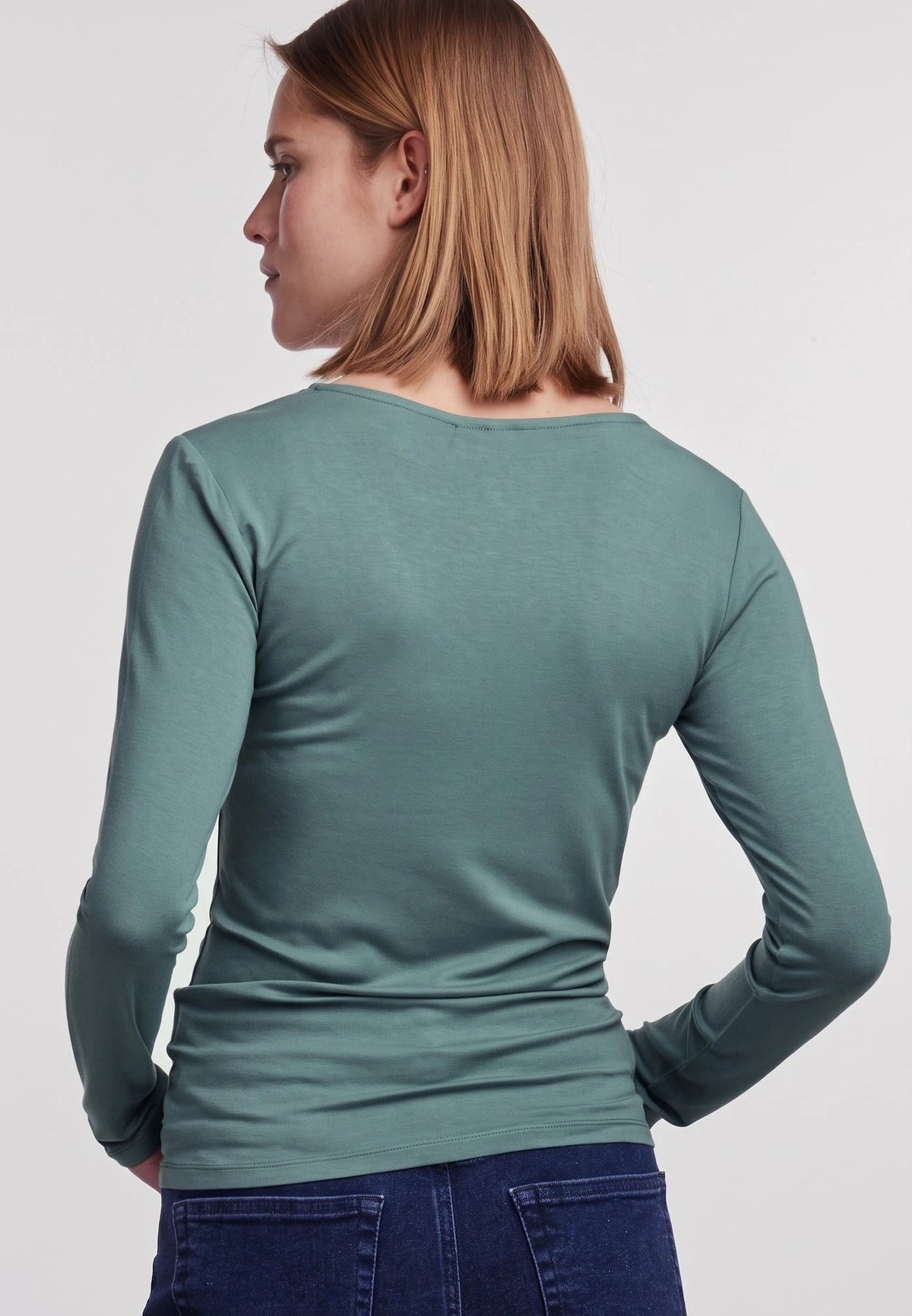 Pieces Pieces dames shirt Kant lange mouw - Barbera