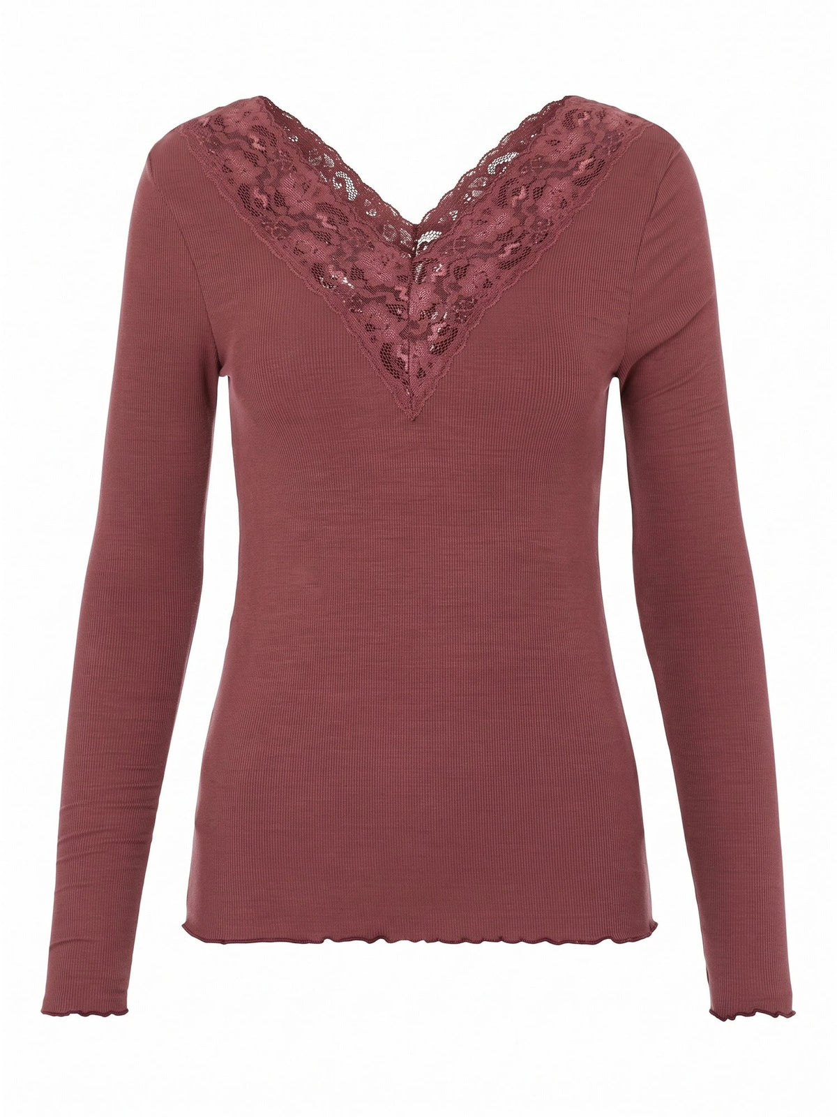 Pieces Pieces dames shirt Kant lange mouw - Siri