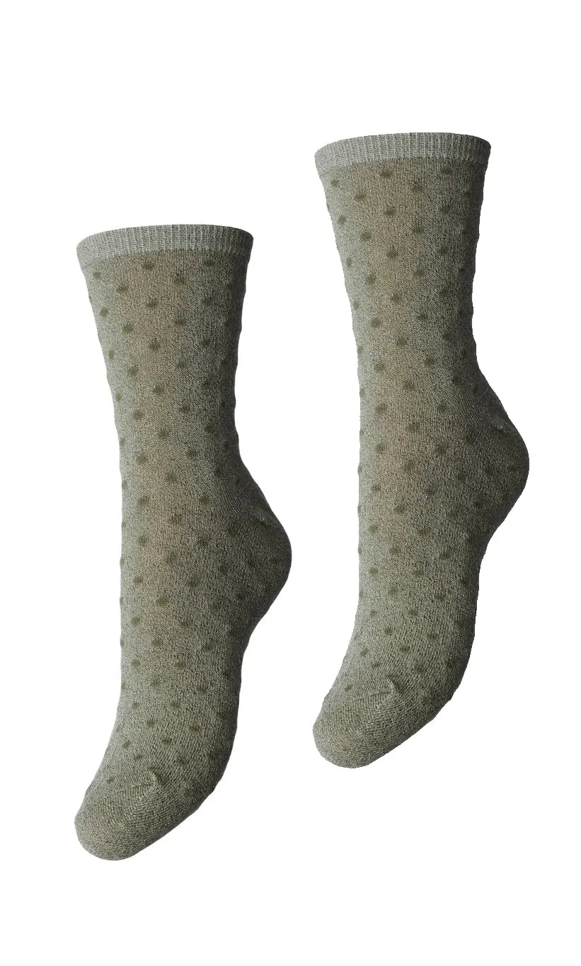 Pieces Pieces dames sokken 1-pack - Dots - onesize