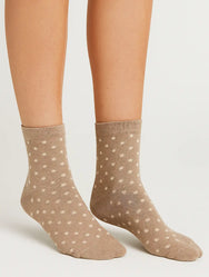 Pieces Pieces dames sokken 1-pack - Dots - onesize
