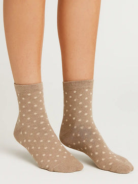 Pieces Pieces dames sokken 1-pack - Dots - onesize