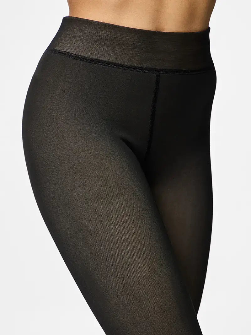Pieces Pieces Fleece panty - Thermo legging - Fleece binnenkant