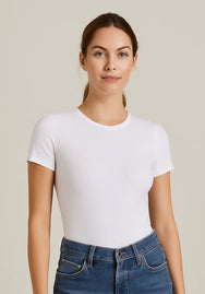 Pieces Pieces Gladde body korte mouw - PCADINA