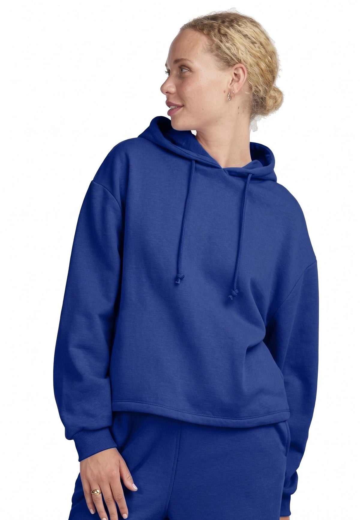 Pieces Pieces Hoodie - Loungewear Top - Chili Colours