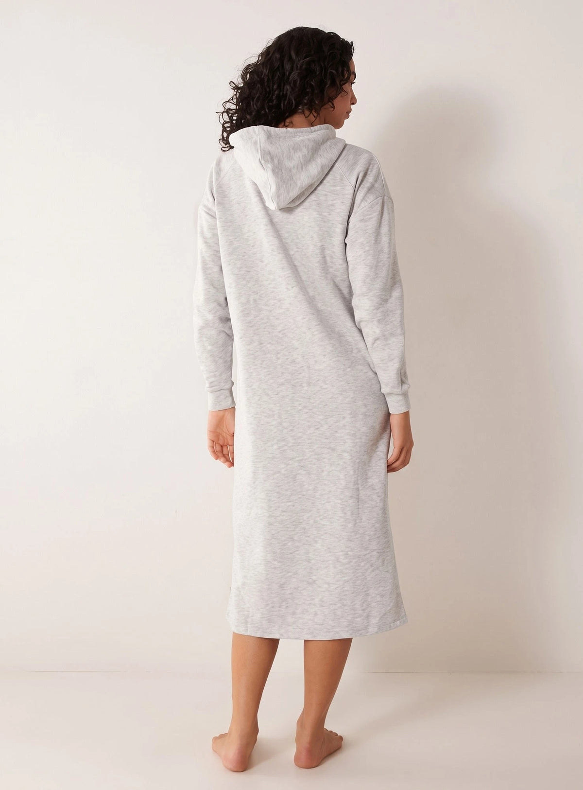 Pieces Pieces Hoodie Midi Dress - Loungewear Dress