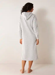 Pieces Pieces Hoodie Midi Dress - Loungewear Dress