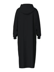 Pieces Pieces Hoodie Midi Dress - Loungewear Dress