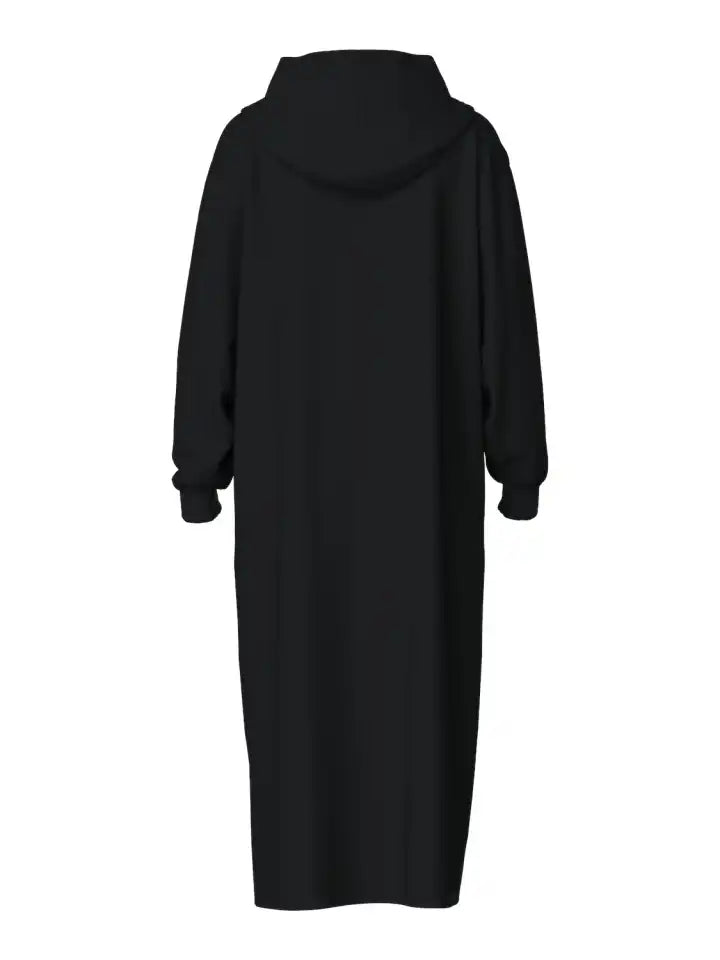 Pieces Pieces Hoodie Midi Dress - Loungewear Dress