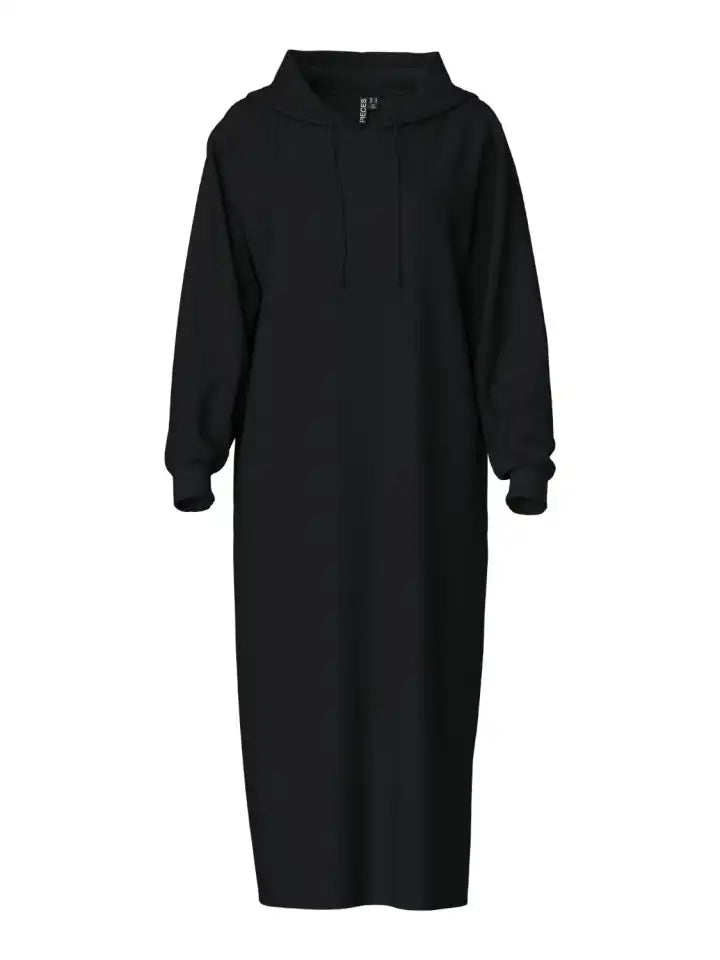 Pieces Pieces Hoodie Midi Dress - Loungewear Dress