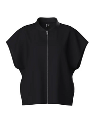 Pieces Pieces lounge vest met rits - Zip sweat vest