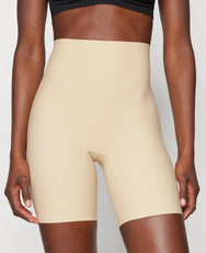 Pieces Pieces Naadloze hoge dames boxershort met lange pijpjes - Seamless