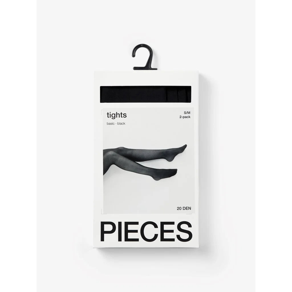 Pieces Pieces panty 20 Denier - 2-pack Tights